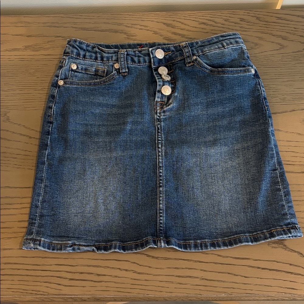 7 for All Mankind Girls’ Classice Denim Skirt